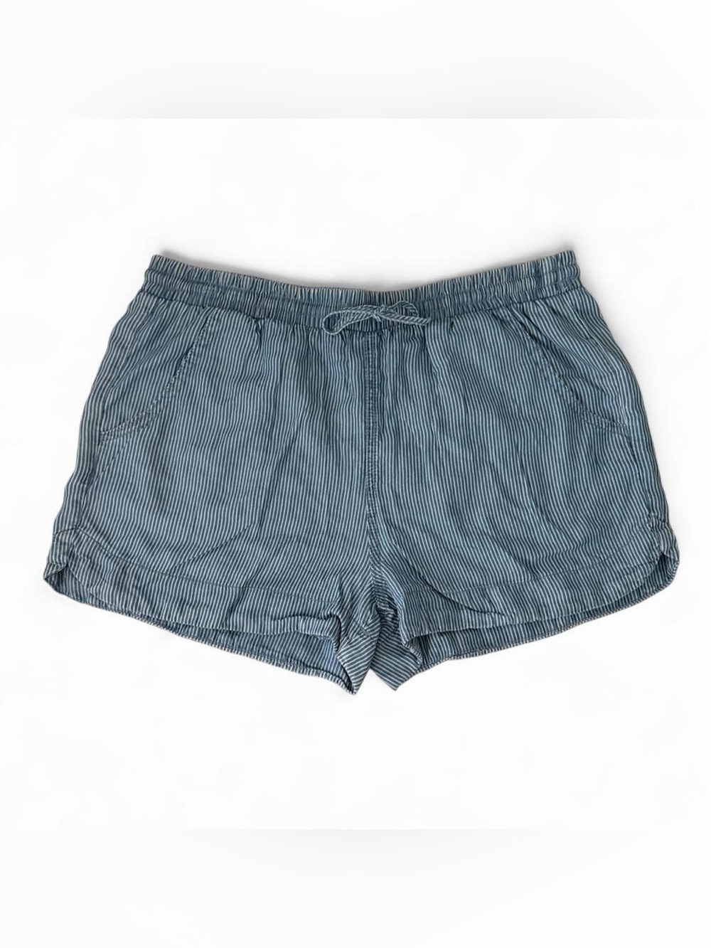 Universal Thread Blue Pinstripe Drawstring Athletic Shorts